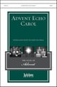 Advent Echo Carol Two-Part Mixed choral sheet music cover